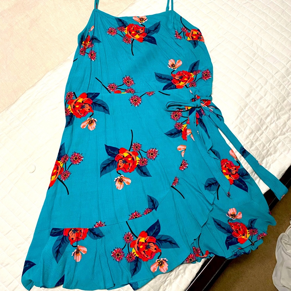 Floral mini dress